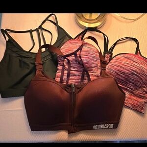 C. 2 VS Sports Bras + 1 Xhilaration